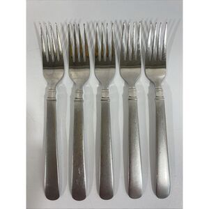 SET (5) VTG JA HENCKELS INTERNATIONAL 18/10 CHINA DINNER FORKS EARL SS